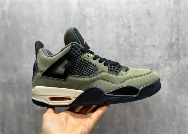 Women's Running weapon Jordan 4 Olive Shoes 032